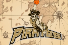 Pirates map wallpaper