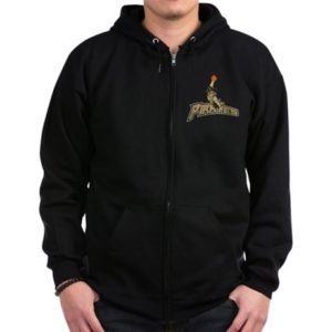 Pirates men's zip hoodie - Dark